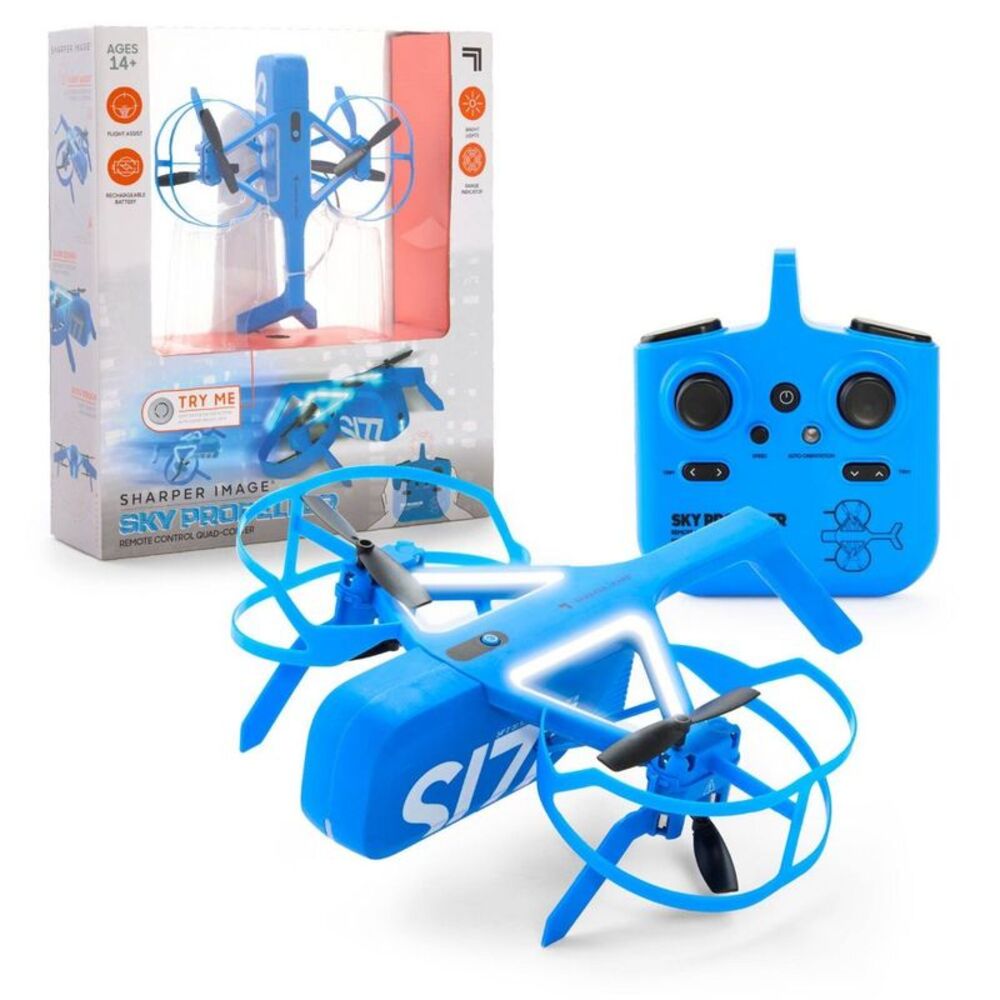 Sharper Image Sky Propeller Remote Control Quad Copter Drone